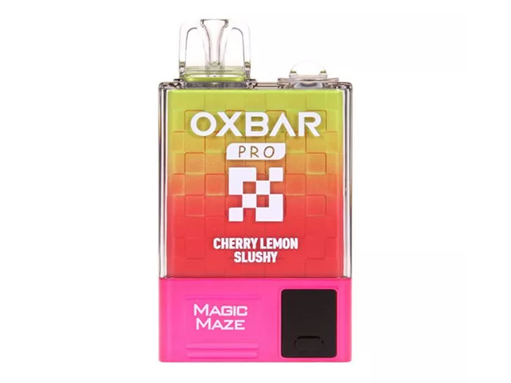 VAPORIZADOR DESCARTÁVEL MAGIC MAZE PRO - 10.000 PUFFS - CHERRY LEMON SLUSHY